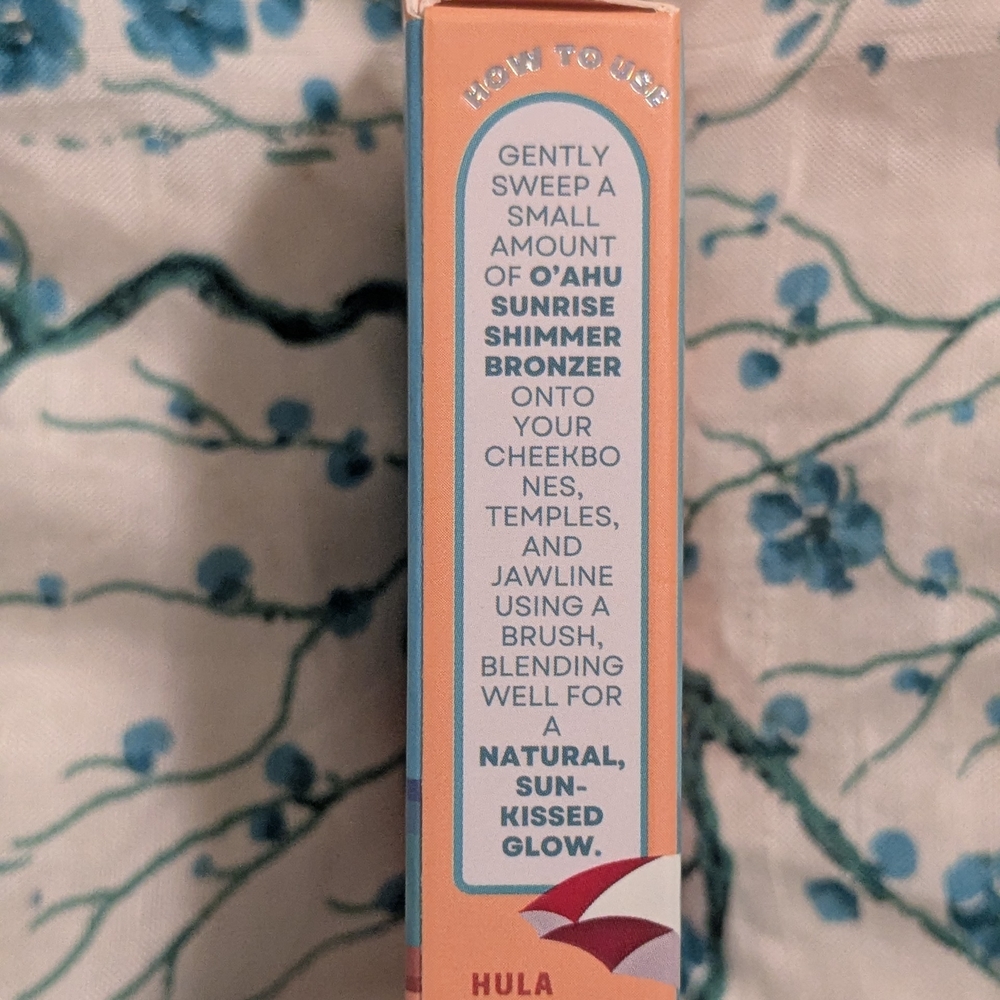 Bronzer Romantic Beauty O'ahu Sunrise Shimmer Bronzer Hula Rose - New In Box - Picture 5 of 7
